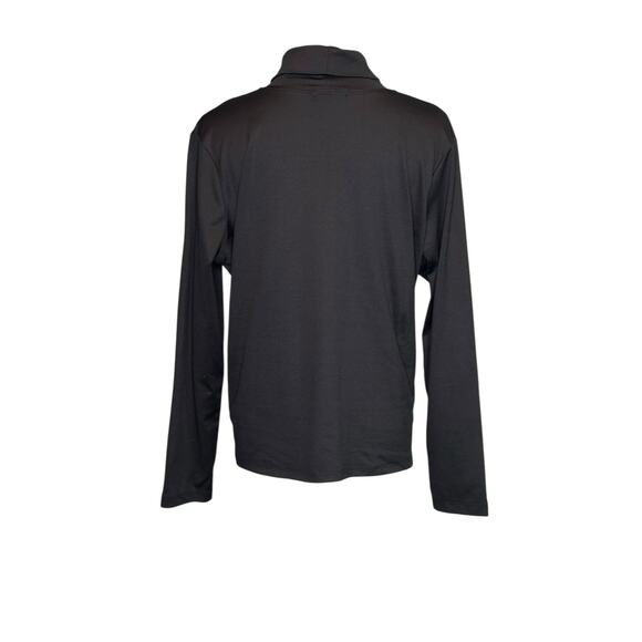 A'NUE LIGNE black long sleeves turtle neck top size Large - Picture 12 of 14